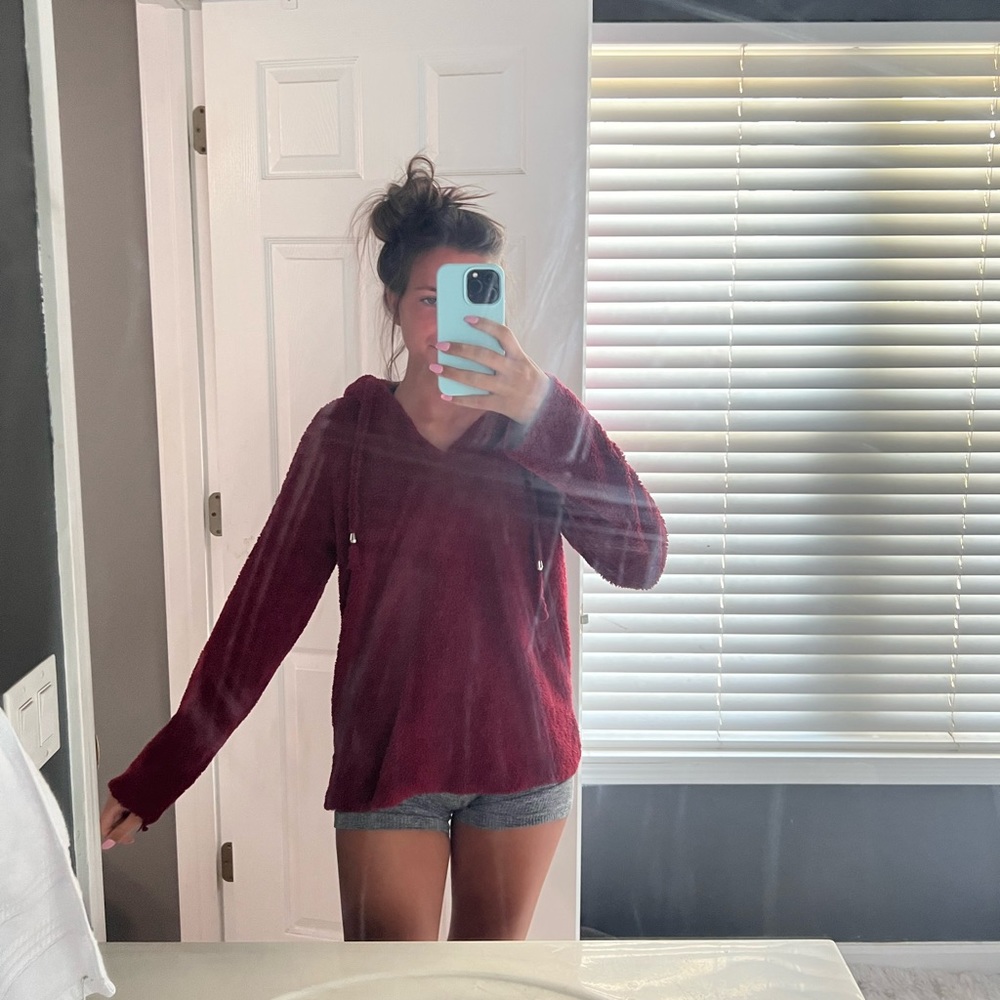 Red Soft Hoodie